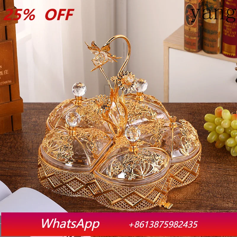 

CX light luxury acrylic dried fruit box fashionable high-end fruit plate