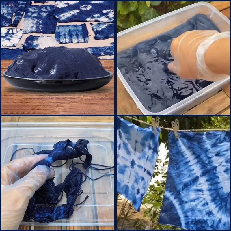 Indigo Dye Kit - 500g Fango Indaco Naturale, Pigmento Vegetale