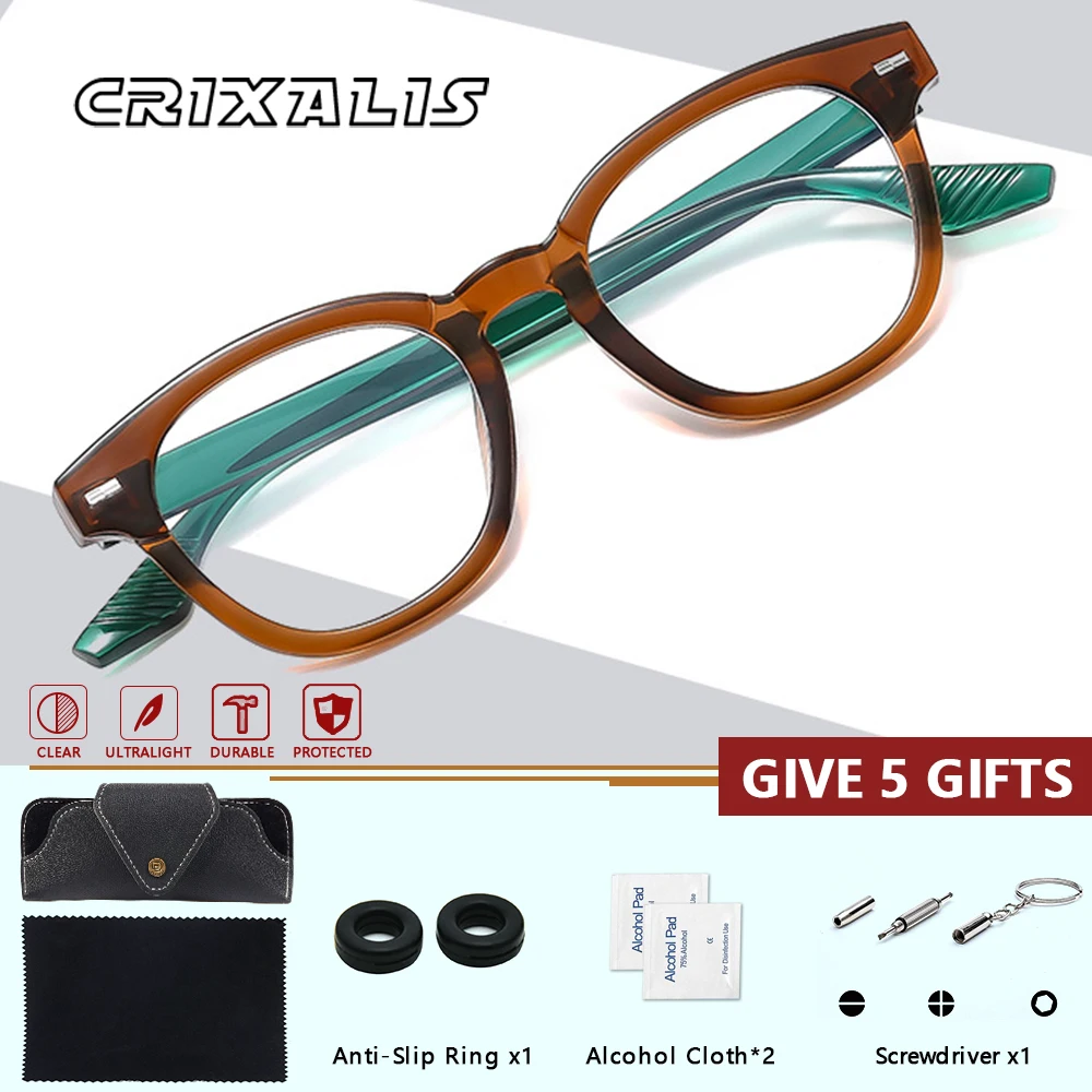 

CRIXALIS фотохромные очки по рецепту для женщин, линзы высокого качества, настройка рецептов, оптические очки для чтения, близорукость