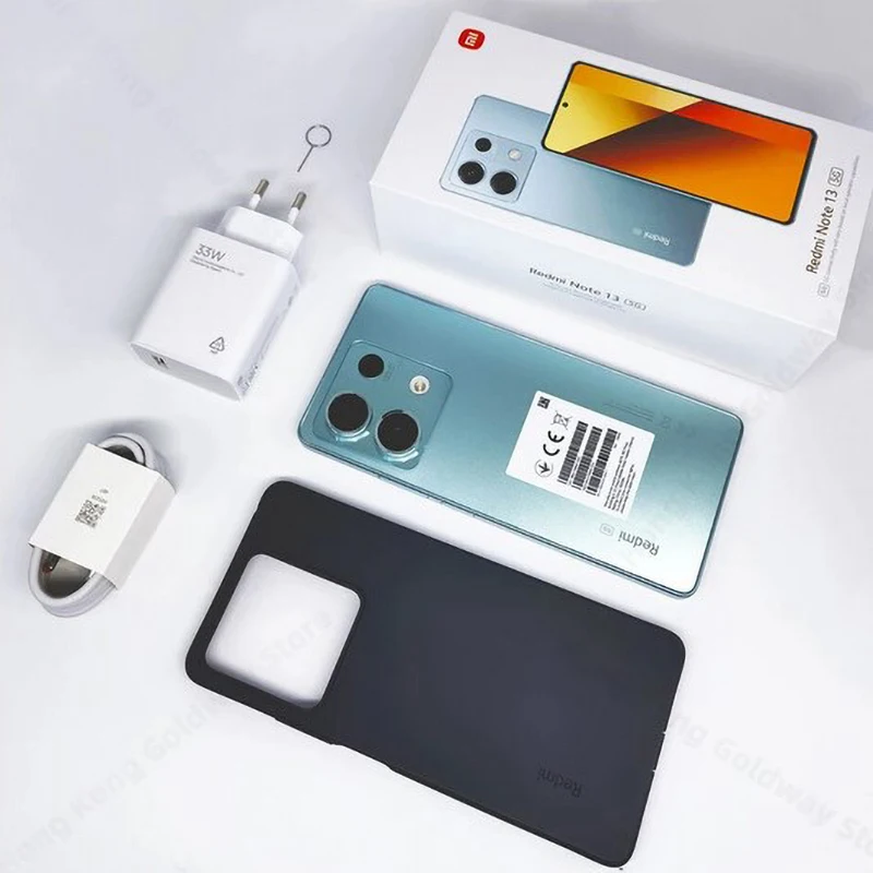 Xiaomi Redmi Note 13 5G Global Version 108MP Camera 6nm Dimensity 6080 Ładowanie 33W 120Hz AMOLED NFC