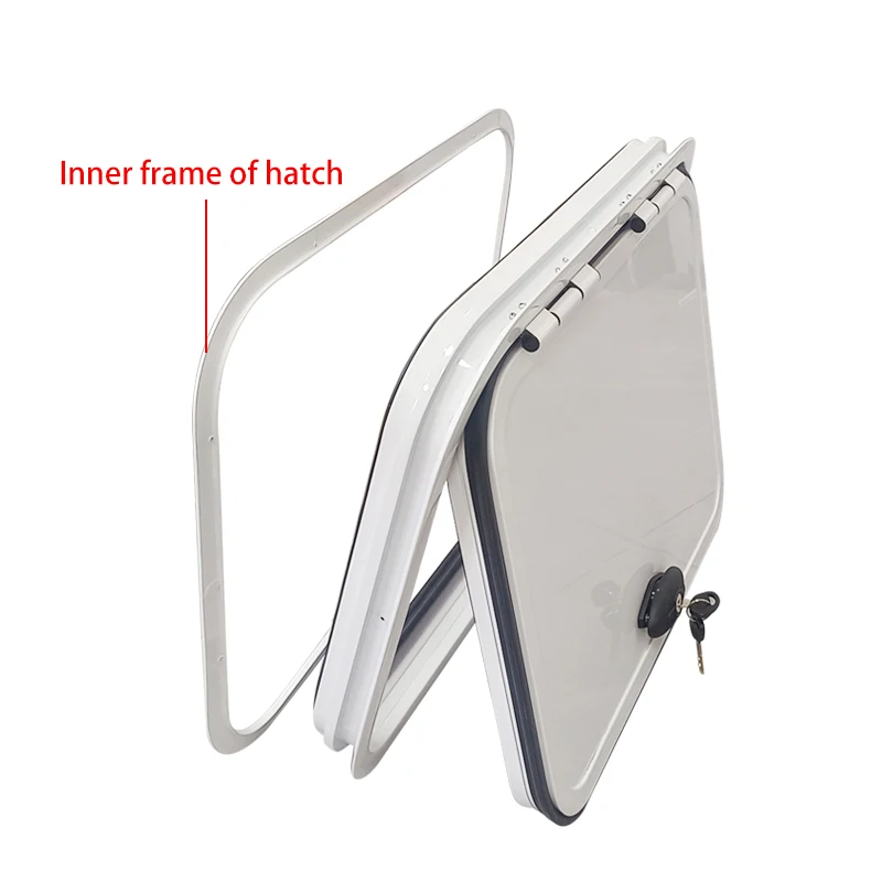 RV Luggage Hatch Door RV Dedicated Compartment Door  Supports Size Customization Hatch view 4