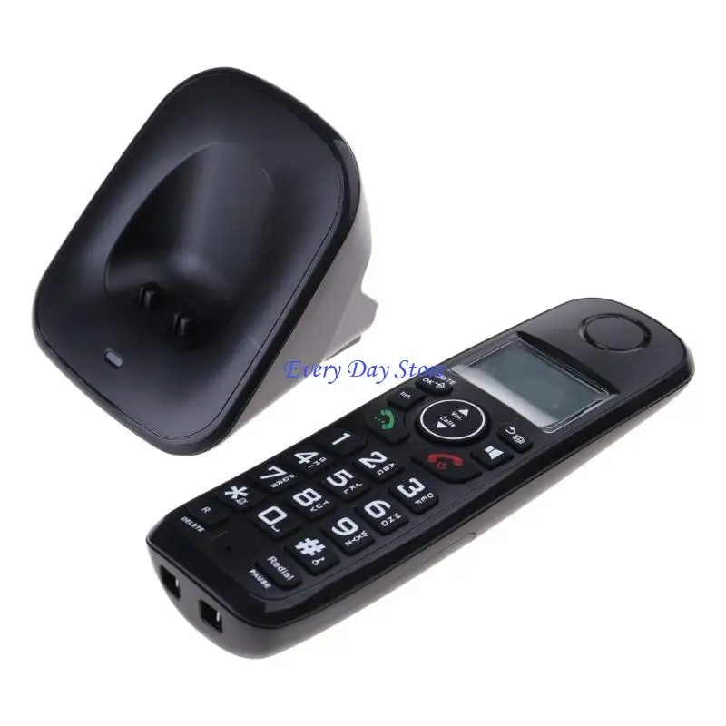 هاتف المنزل اللاسلكي واحد مع شاشة ملونة مانع للمكالمات المزعجة