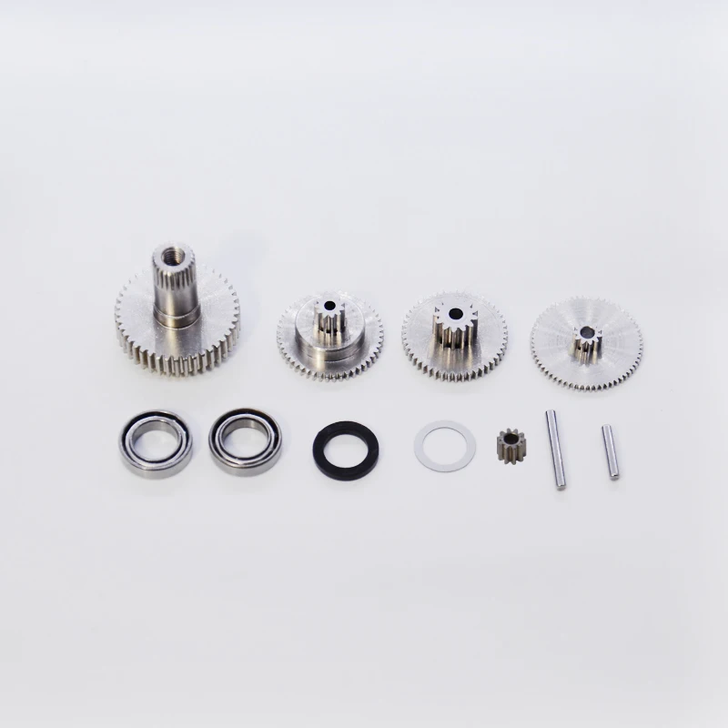 1 set Servo Metal Gear with 25T output Gear 2 pin Bearing For GXyipinservo Shop servos accessories