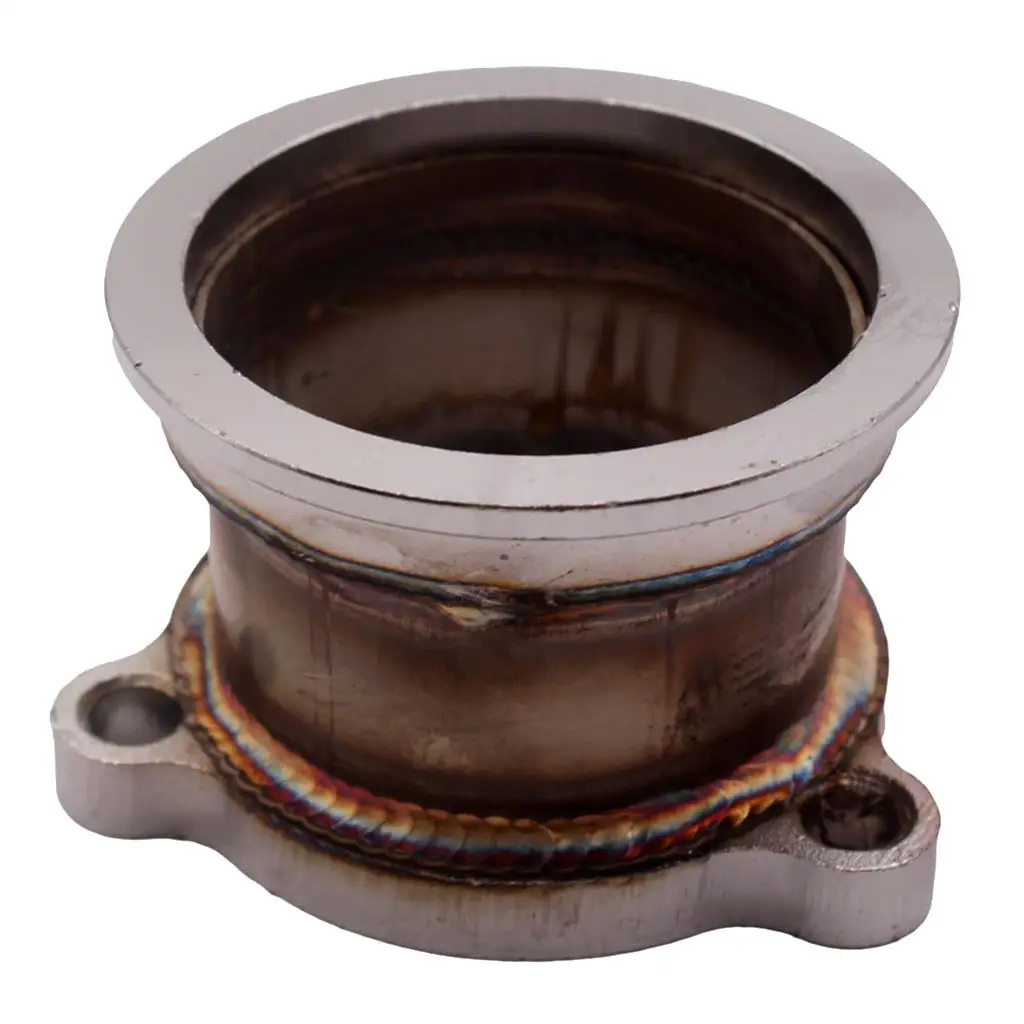 

Адаптер турбопроводной трубы Стальной адаптер V-диапазона Выхлопной фитинг для обновления корпуса турбины T3