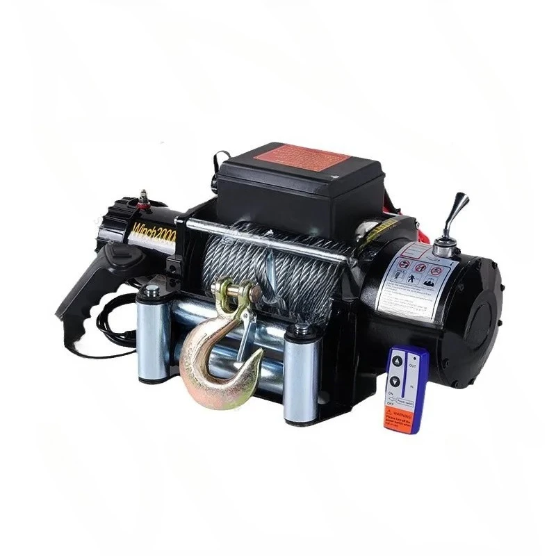 13500 lbs 12 Volt  Winches With Synthetic Rope  Winches for 13500 lbs 12 Volt Winches With Synthetic Rope