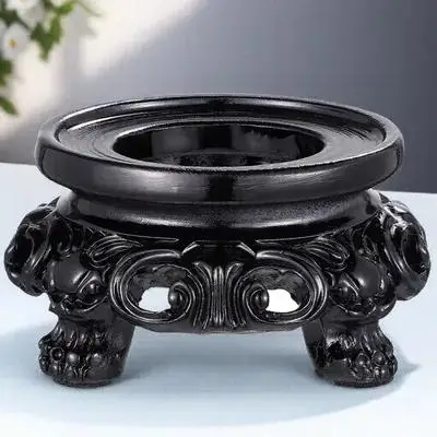 

Retro Resin Crystal Ball Stand Decorative Base Holder for Sphere Display Home Bedroom Living Room Ornament Sphere Stand