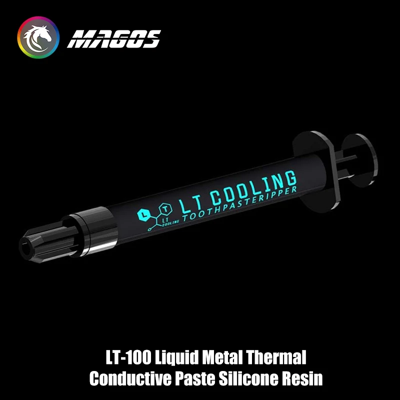 Grasso termico per metalli liquidi LT-100 128W/mk, lettori di fascia alta a composto termico MOD utilizzati