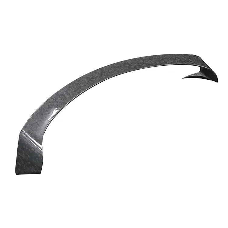 

Gloss Black Rear Wing Spoiler Large Rear Tail Trunk Spoiler Dry Carbon For Model Y