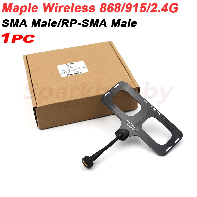 1PC 868MHz /915MHz /2.4GHz Maple wireless Moxon Antenna SMA male/RP-SMA male for FPV Racing Quadcopter Frsky R9M Remote Control