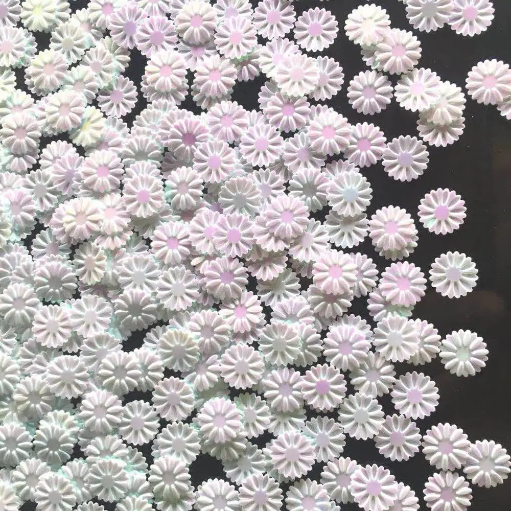 10g/250Pcs/Bag 9mm AB Color Fantasy Daisy Round Sequins PVC Paillette Sewing Wedding Craft  DIY Garment Lentejuelas Accessories