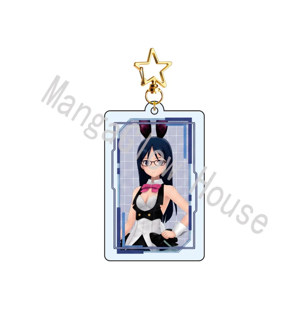 Anime Alice Gear Aegis Acrylic Keychain Figure Desktop Decoration Collectible Ornament Cartoon Character Model Gift