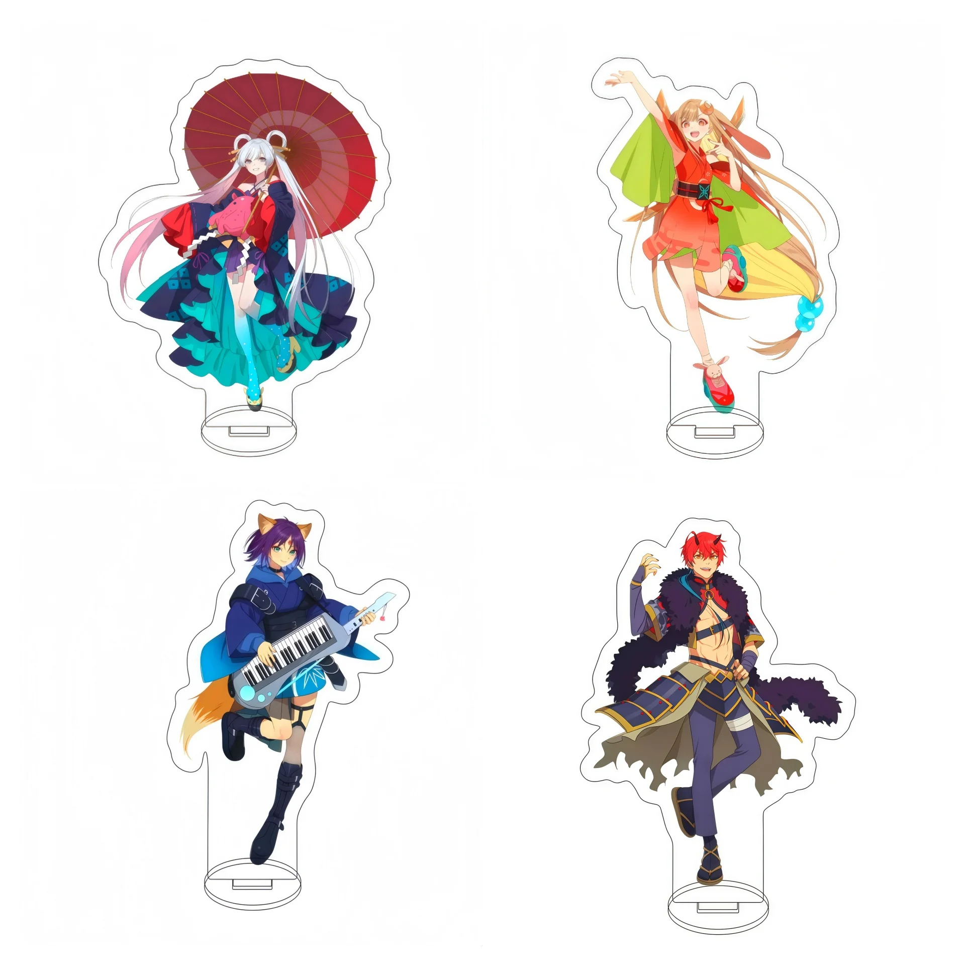 15cm Anime Cosmic Princess Kaguya! Acrylic Stand Kaguya Iroha Yachiyo Figure Desktop Ornament Cosplay Props Collection Gifts