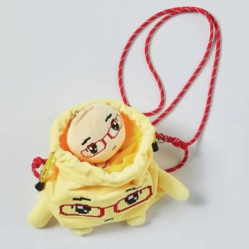 3D Glasses Dumpling Backpack Y2K Korean NX Cartoon Makeup Bag Nylon Drawstring Printing Crossbody Bag Game Shoulder ItaBag New