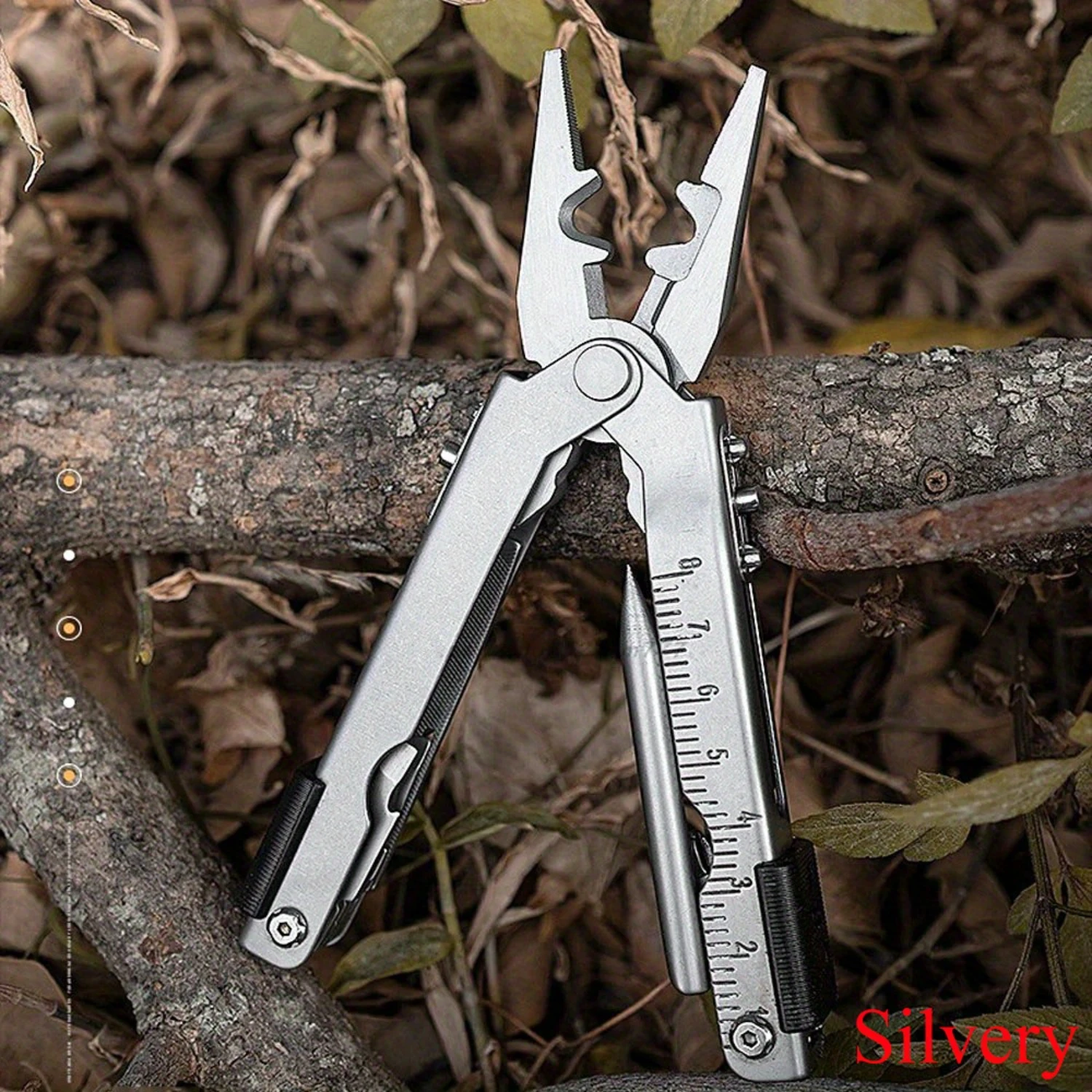 1pc Ultimate 12-in-1 Multi-Functional Pliers Set - Versatile Camping Tool with Pocket , Bottle Opener, Heavy-Duty Wire Cutter, &