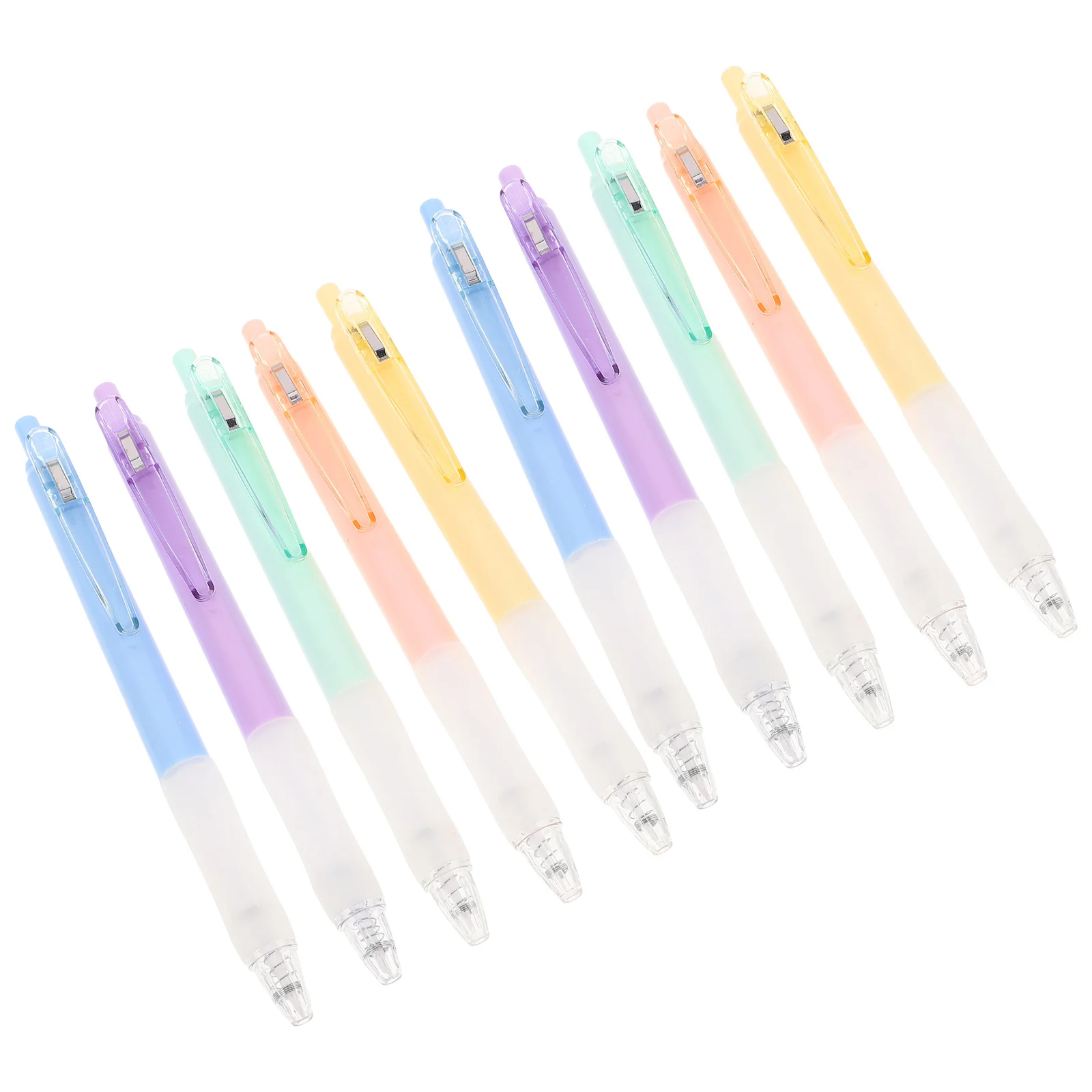 10 قطع من أقلام القطع الدقيقة التي تتميز بشفرة سيراميك، تصميم قابل للسحب، قبضة أمان مثالية للفنون الورقية المدرسية