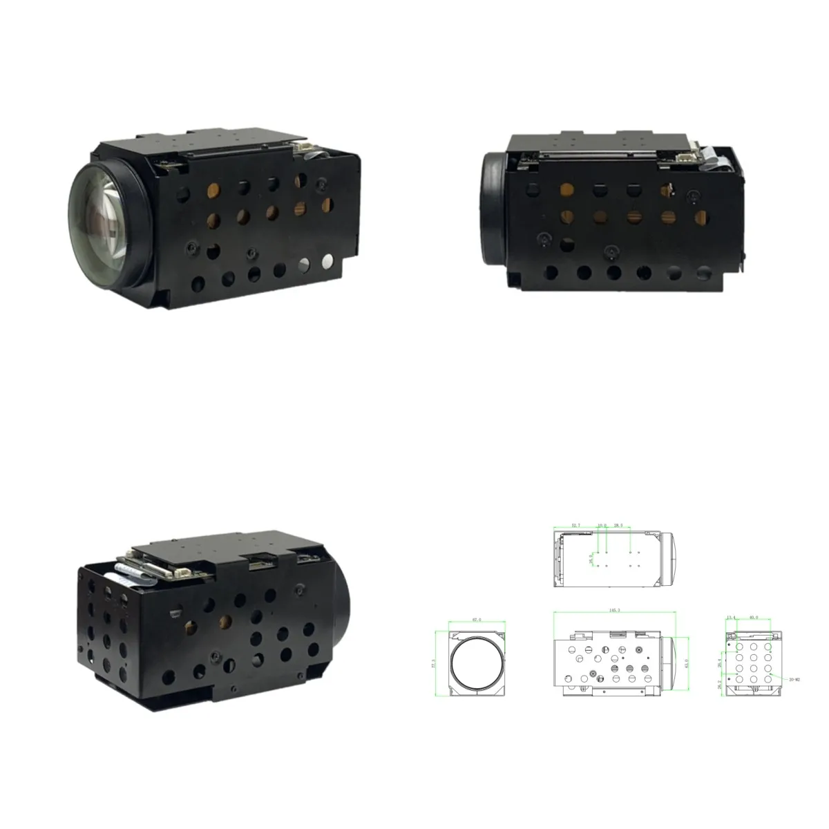 

Univision 4K 40x Optical Zoom UV-ZNS8240 Long Range Network Camera Module