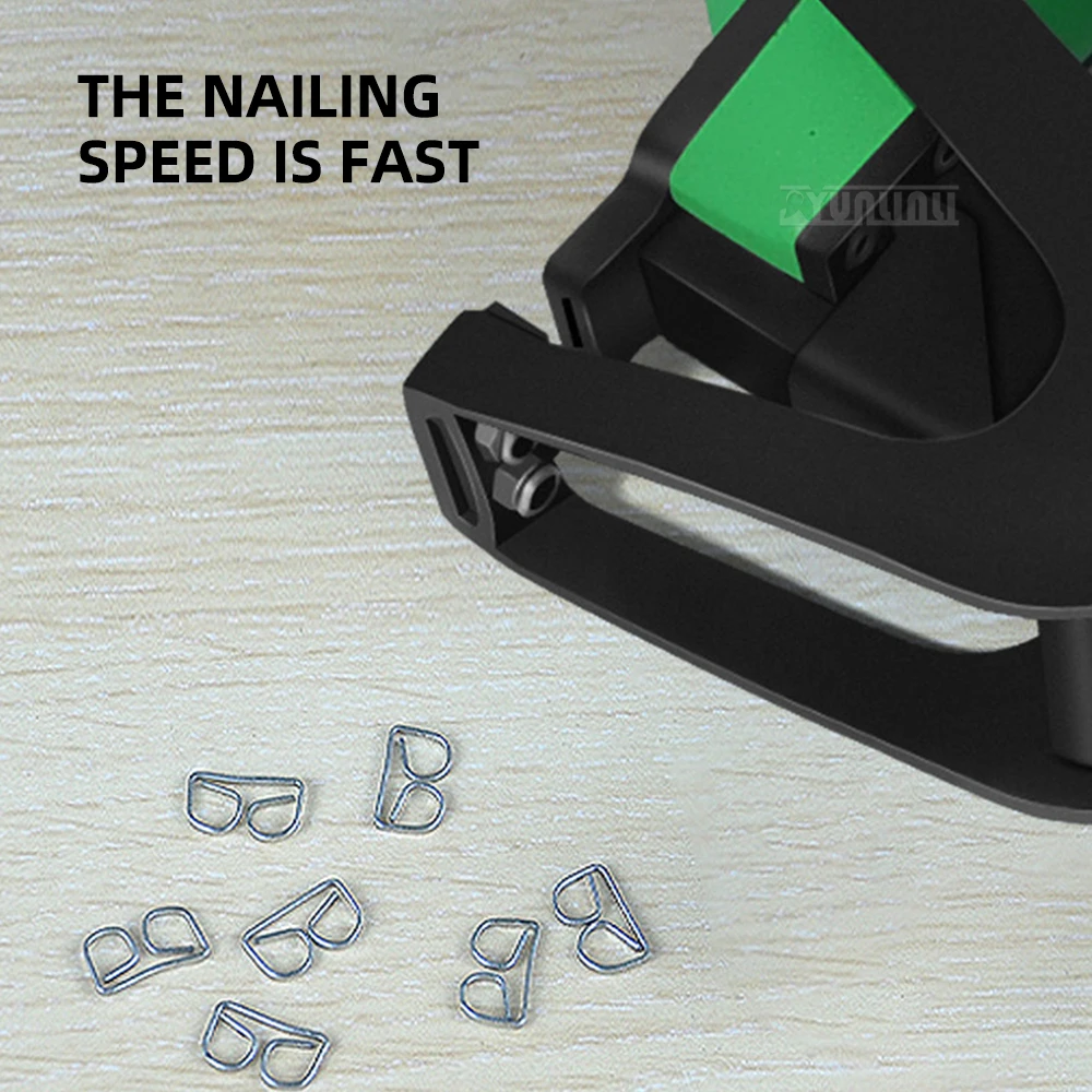  Heavy Duty Upholstery Tool for Mattress and Sofa Fixing; Pneumatic Coco Fiber Staple Gun