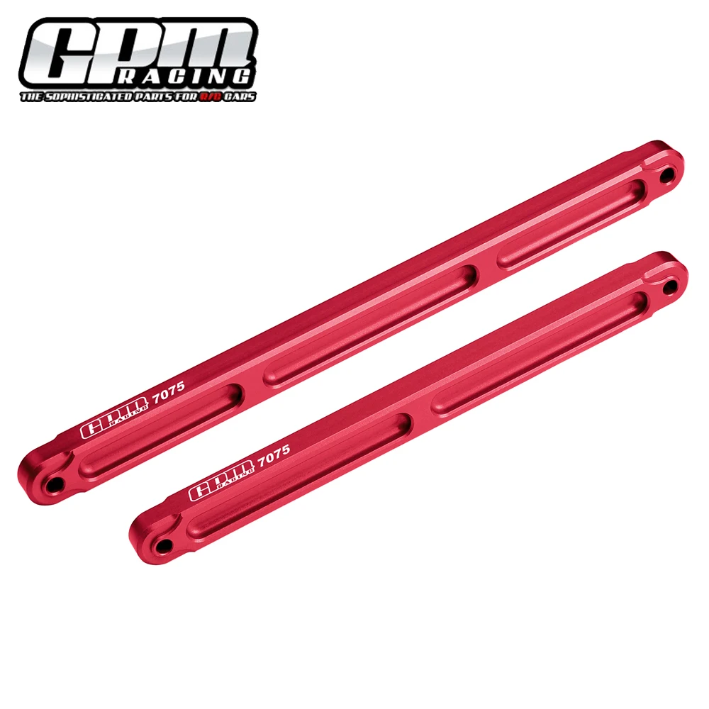 

GPM Metal 7075, центральная передняя и задняя скоба из сплава, опорный стержень ARA 320762 + ARA 320763 Для ARRMA 1/8 KRATON EXB V6 6S BLX RC Car