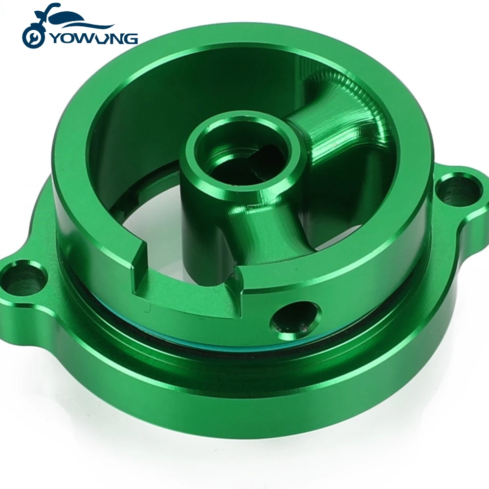 

Аксессуары для мотоциклов для Kawasaki KLR650 KLR 650 1987-2016 2017 2018 2019 2020 2021 2022 2023 2024 2025 Крышка масляного фильтра