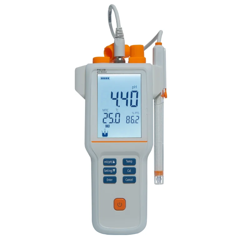 

PH110B Hot Sale Intelligent Economic Laboratory Portable pH meter