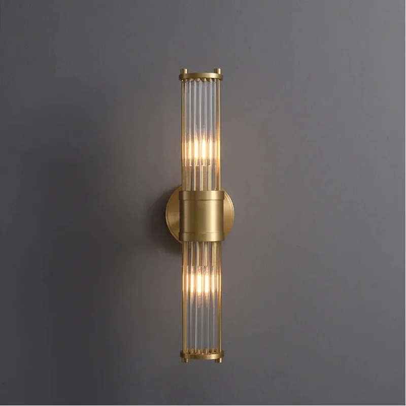 

Nordic Luxury Led Wall Lamp Modern Background Sconces Bedroom Living Room Corridor Dining Room Mirror Wall Light