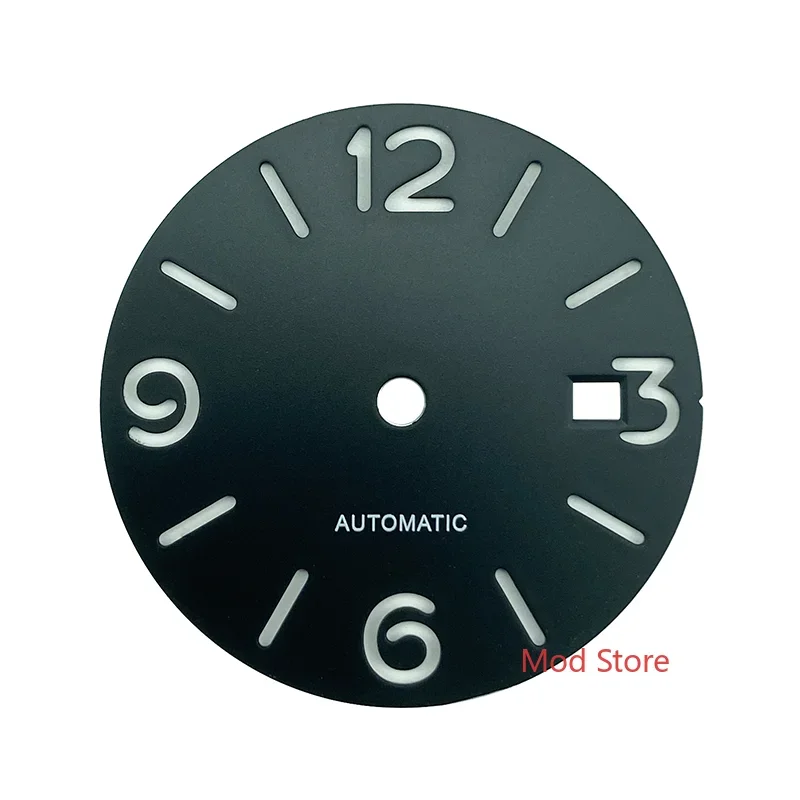 31.5mm Black/Blue/Brown Sandwich Sterile Watch Dial Wristwatch Plate Fit ETA2824 Miyota8215/8205 DG2813 Mov't Green Lume