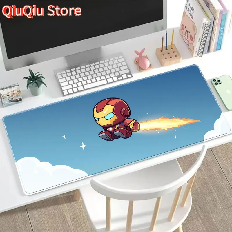 

Marvel Universe Iron for Man Mouse Pad - "For Fingertips" Design with Vibrant Superhero Art, Rubber Base, Perfect for Gaming & O