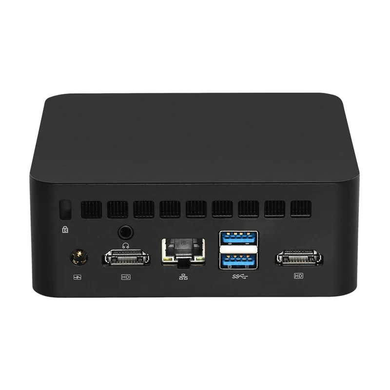 Tolibek-Mini PC Inter Gen12 para el hogar, procesador N95/N100 DDR4 con 2 HDMI, compatible con Windows 10/11, Linux psense Firewall, ordenador de oficina