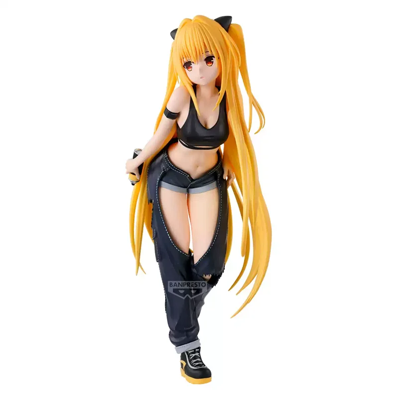 

[Настоящий оригинал] Bandai Banpresto To Love Ru Darkness Glitter & glamour Golden Darkness В наличии ПВХ Аниме Фигурка Модель Игрушки