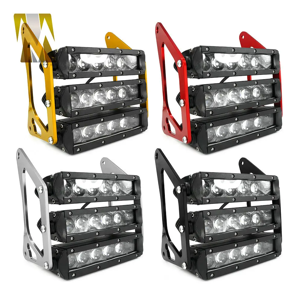 For Honda Grom MSX125 MSX 125 125SF 2013 2014 2015 2016 Motorcycle Headlight LED Three Tier Head Lamp Waterproof Accessories