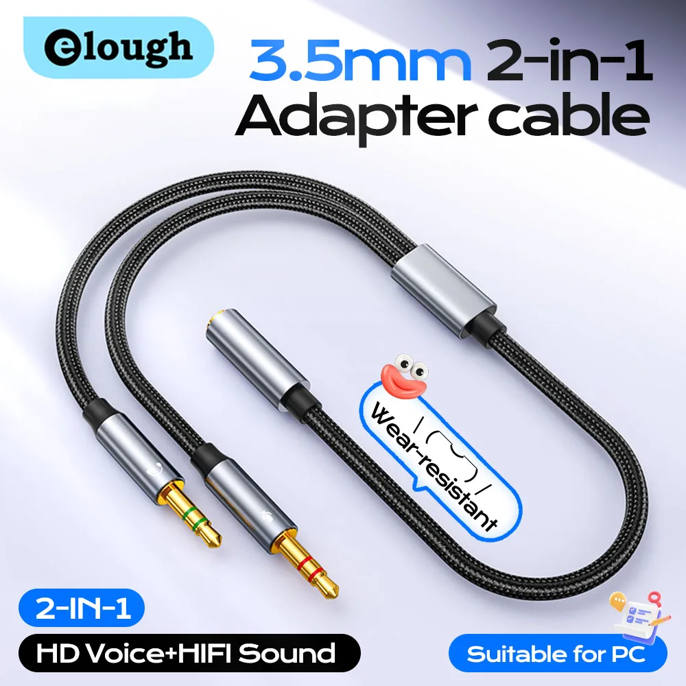 Elough 2 In 1 3.5Mm… - image