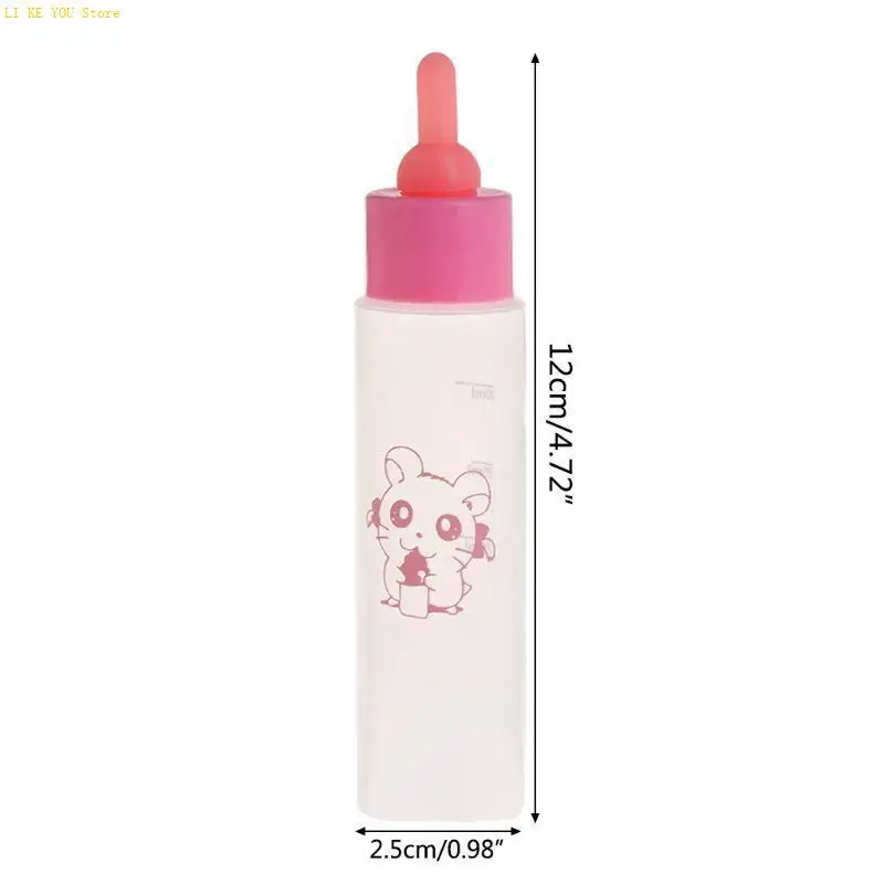 W3JE PET PET BOTTLES PUTTES 30 мл для кормления новорожденного гомосекатера котенка