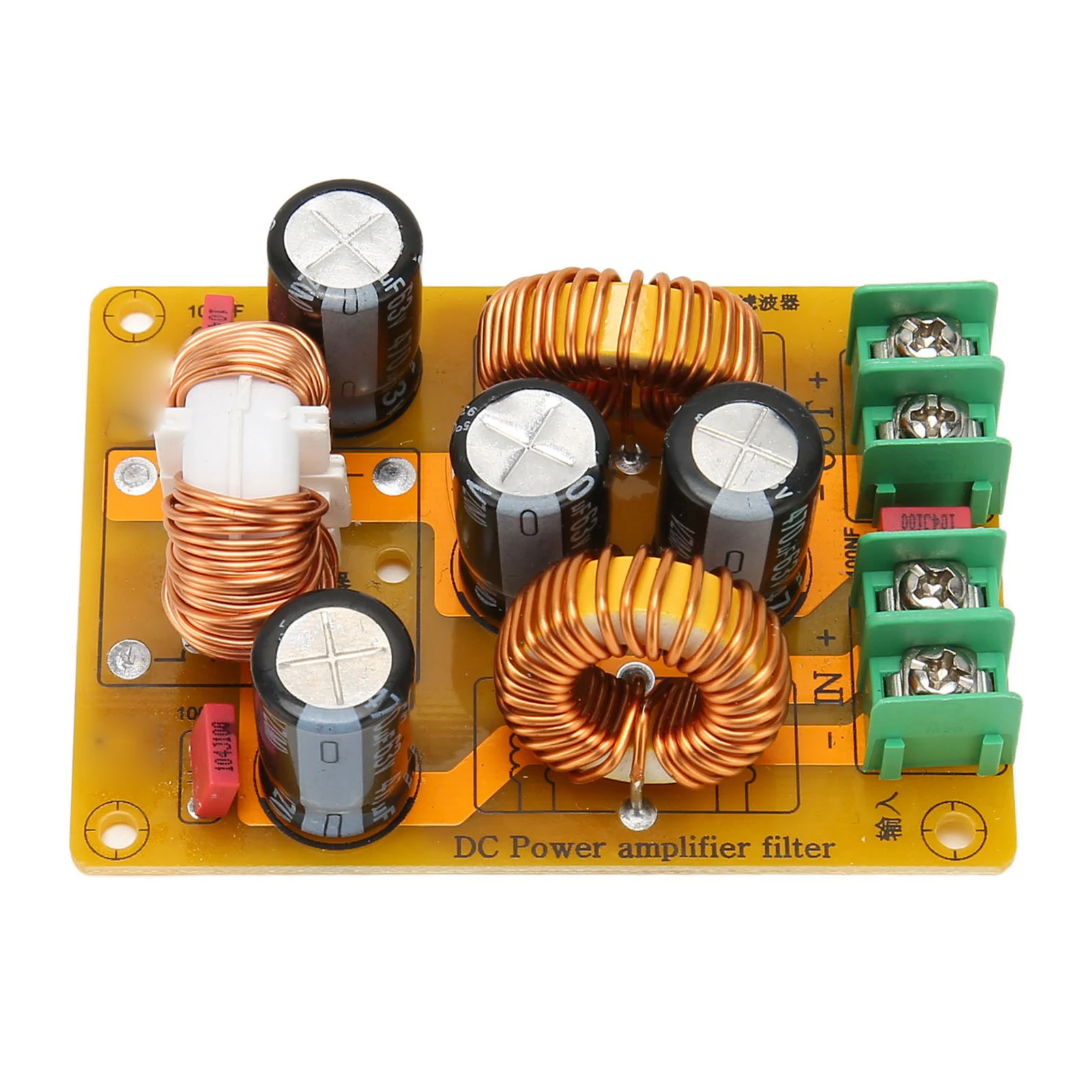 Voedingfilterplaat DC LC-filter EMI EMC Automotive Geluidsfilter Hoogfrequentfilter Voedingfilterafwerking Voltooide printplaat