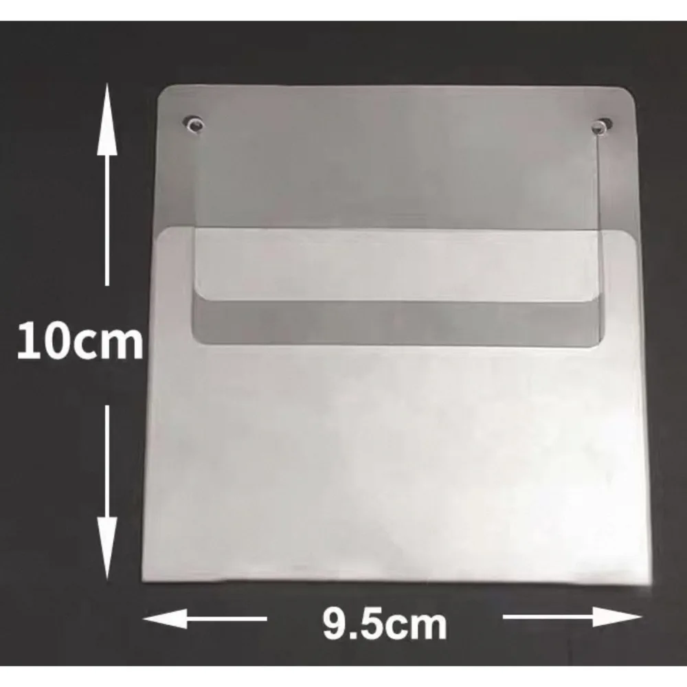20pcs Transparent PVC Shelf Insert Cards, Price Tags for Store Supermarket Retail Product Display