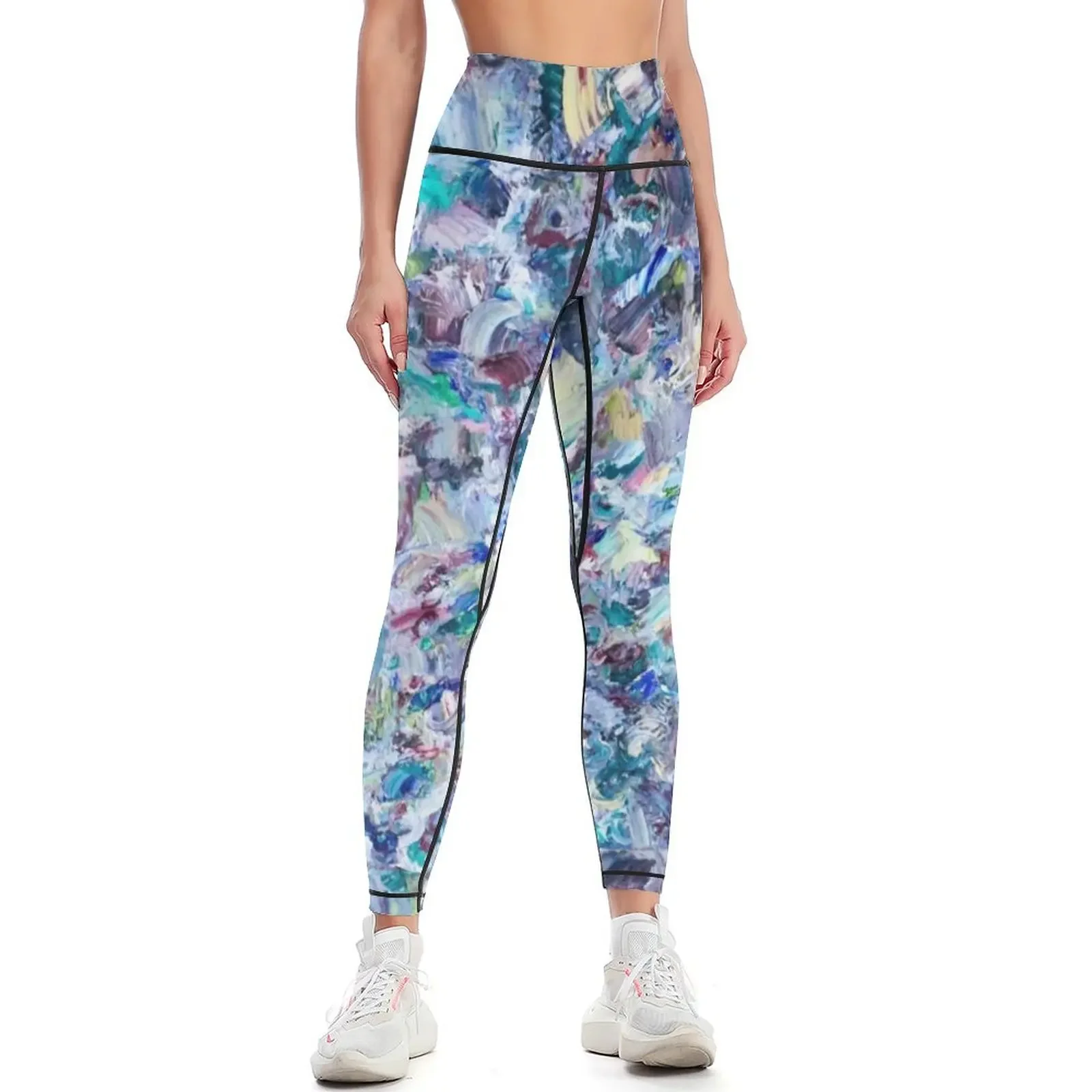 Cosmic Explosions Leggings gym top exercise clothing for Women's sportswear sports for push up Womens Leggings