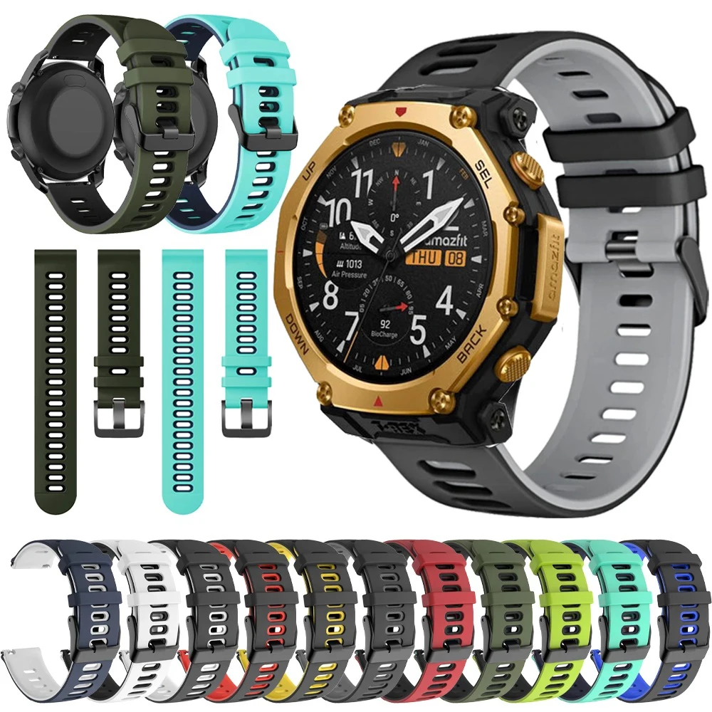 yZ[zX|[co[Xgbv Amazfit T-Rex 3 Pro XCVR\tgEHb`oh 20mm 22mm Huawei Watch GT 6 5 Pro 46mm ANZT[p