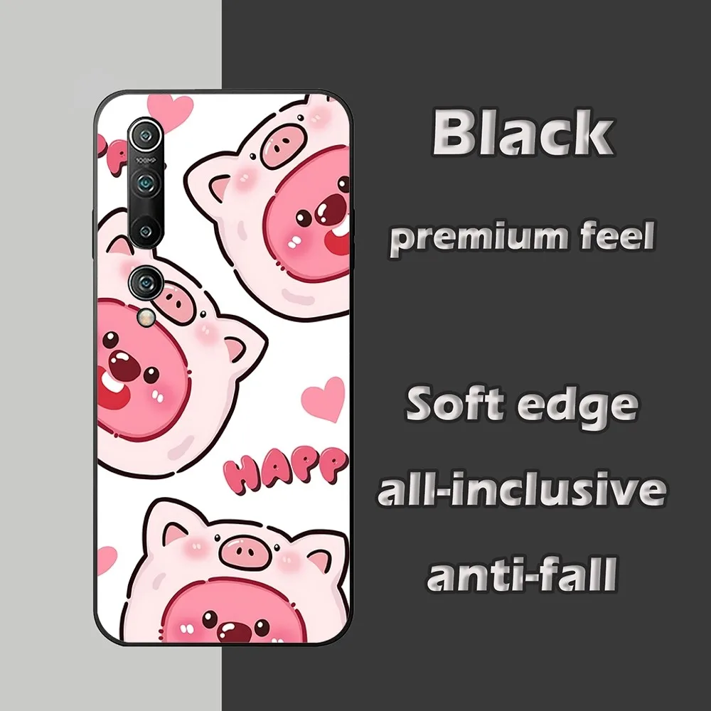 Cute L-Loopy Phone Case For Xiaomi 11 Redmi Note 11 5G 8T 9A 9 10T Note8Pro Note9 12SUltra Black Case