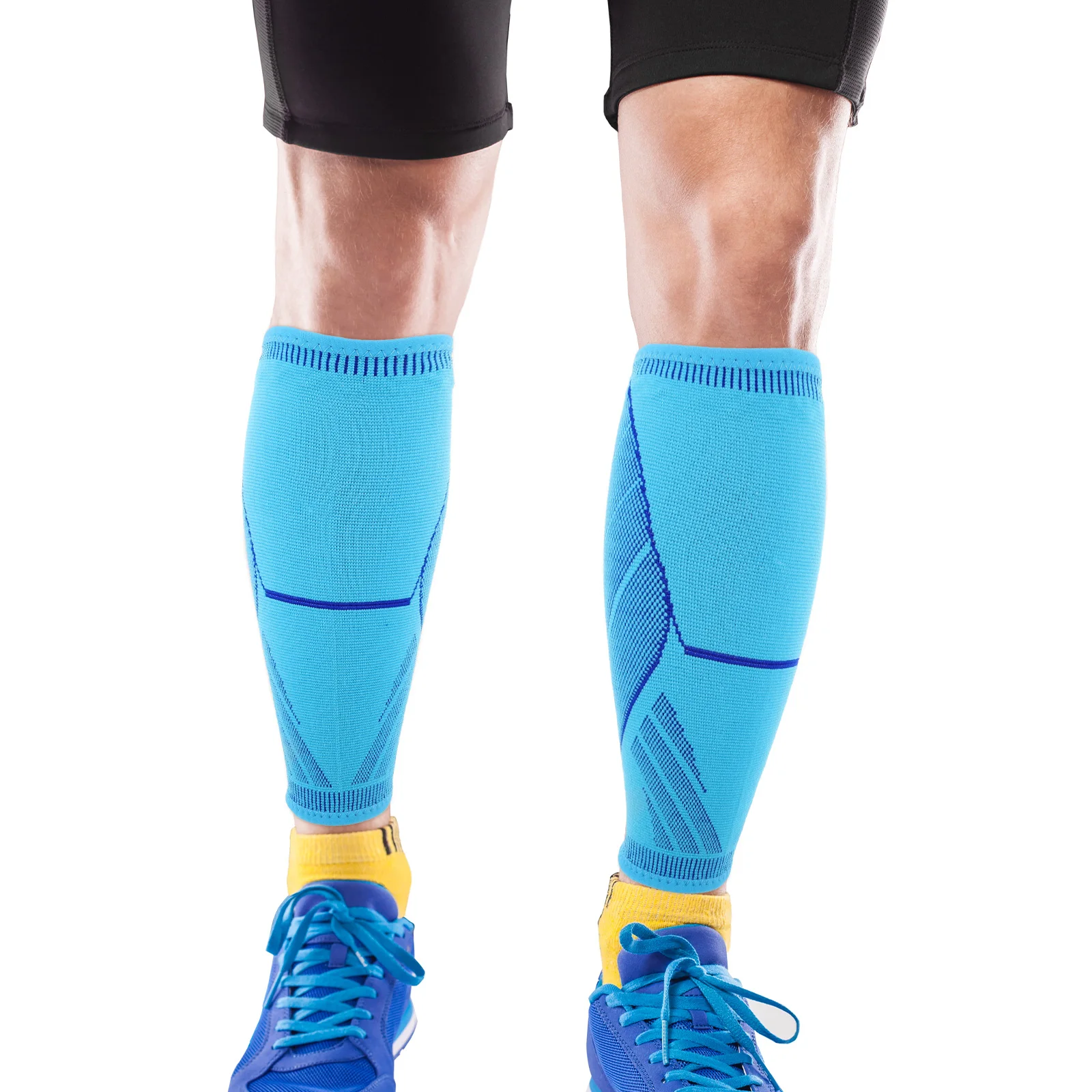 

2 Pcs Leg Sets Sports Leggings Male Elastic Compression Sleeves for Men and Women