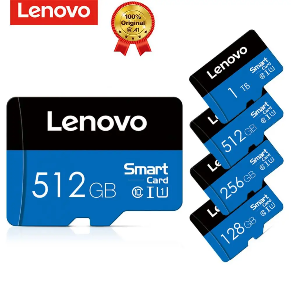 Lenovo High Speed Memory Card 1TB Cartao De Memoria 512GB Micro SD Card 256GB Class 10 TF Flash Card For Phone Tablet UAV NEW image 4