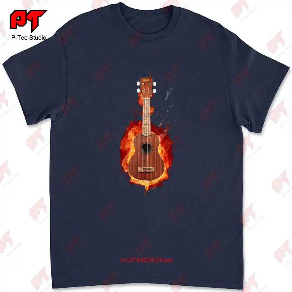 Fire Ukelele Bmf T-shirt H0ZB