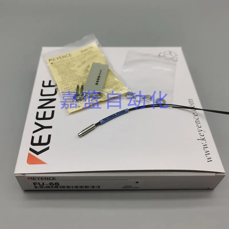 KEYENCE FU-68 Reflective High Precision Multi-core M4 Fiber Optic Cable Durable Signal Transmitter for Industrial Use