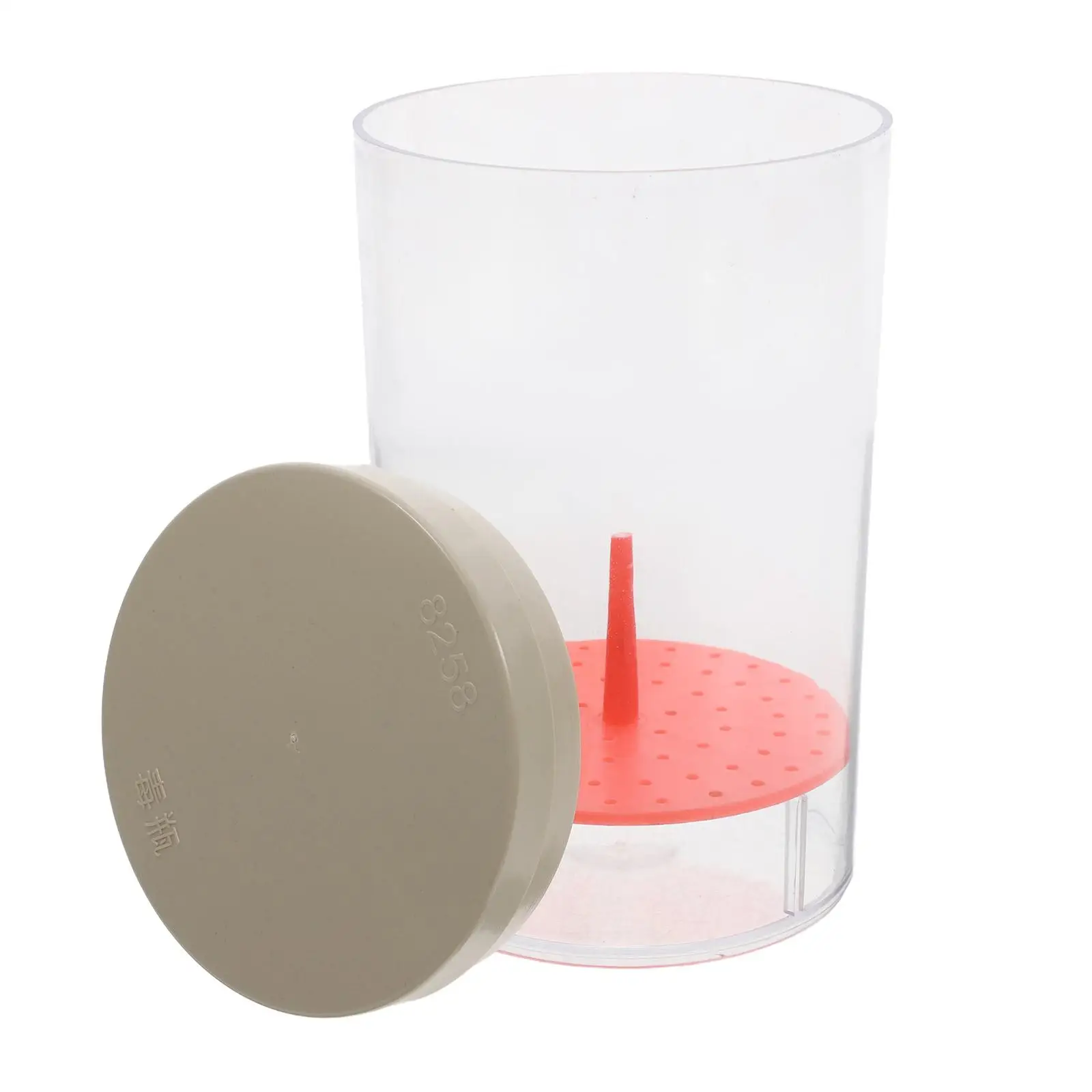 

Specimen Bottle Clear Wide Mouth Plastic Laboratory Bottles Small Sample Jars Vials Caps Storage Display Insect Experiment