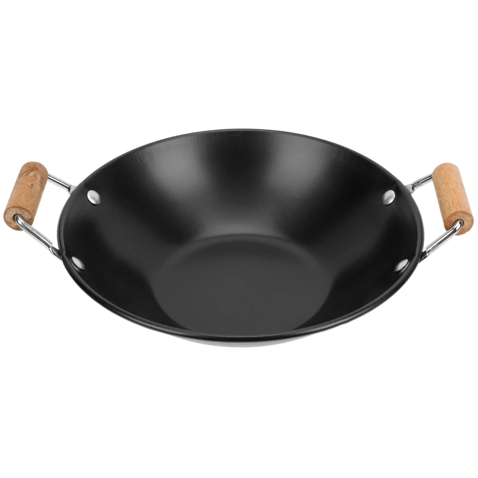 Hot Pot Cooking Pot Household Cooking Pot Cooktops Wok Pan Supply Thicken Pot with Wooden Handle