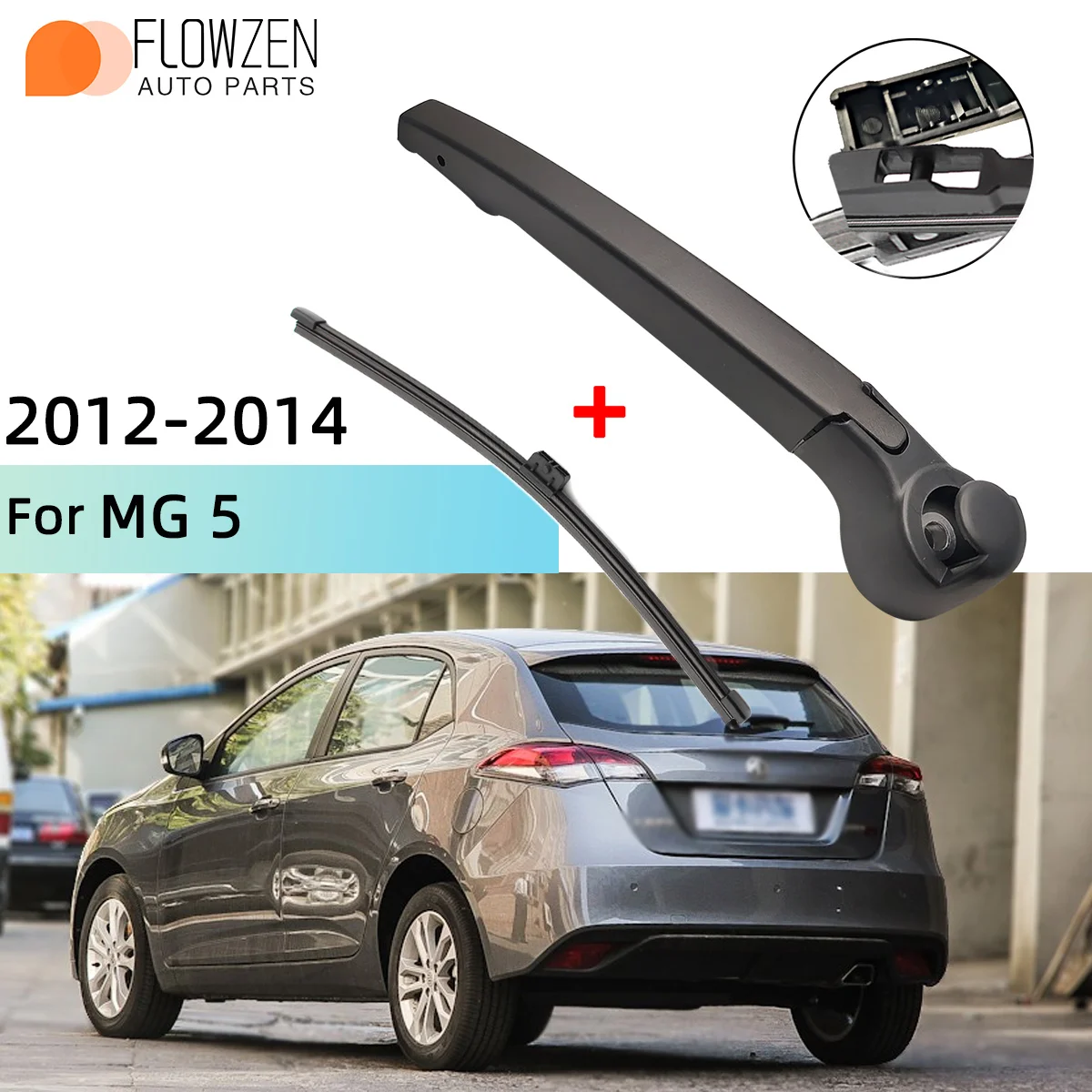 Passt Für MG 5 2012--2014 Hinten Scheibenwischerblatt Wischerarm Windschutzscheibe Scheibenwischer Bürsten Reinigungszubehör