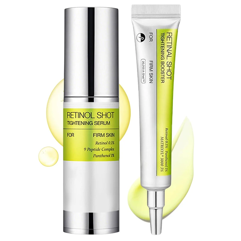 معزز لشد المسام من The Vita A Retinal Shot، والتجاعيد والخطوط الدقيقة، والجلد المقوى، لجميع أنواع البشرة