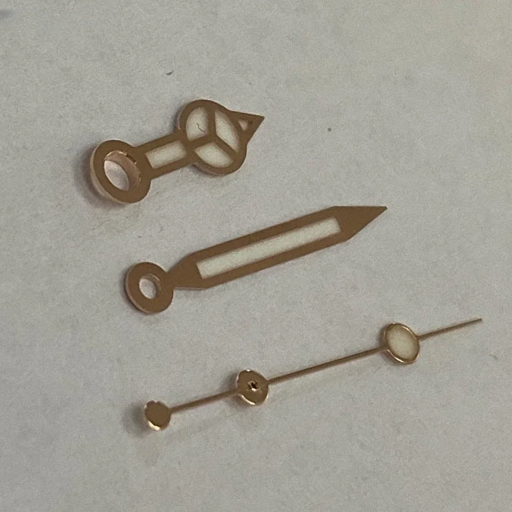 ساعة يد مضيئة باللون الذهبي والفضي والذهبي الغواصة باللون الأزرق لساعة رولكس سايكو NH35 NH36 NH70 NH38 حركة أوتوماتيكية