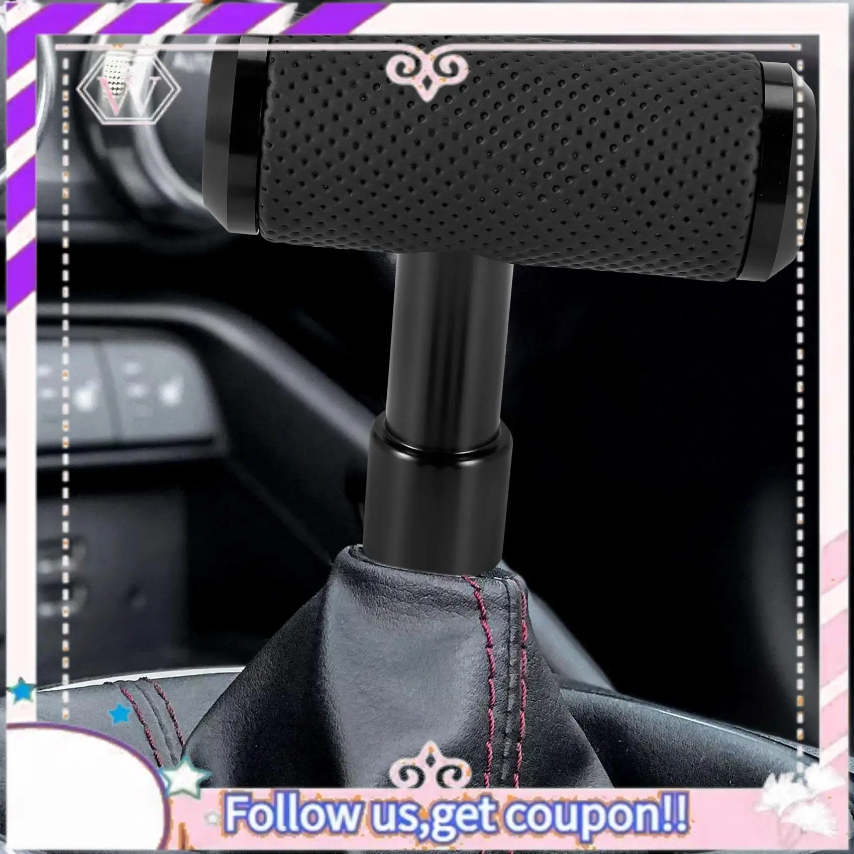 

Easy To Use Black Car Shift Knob Aircraft Joystick Transmission Racing Gear For Toyota