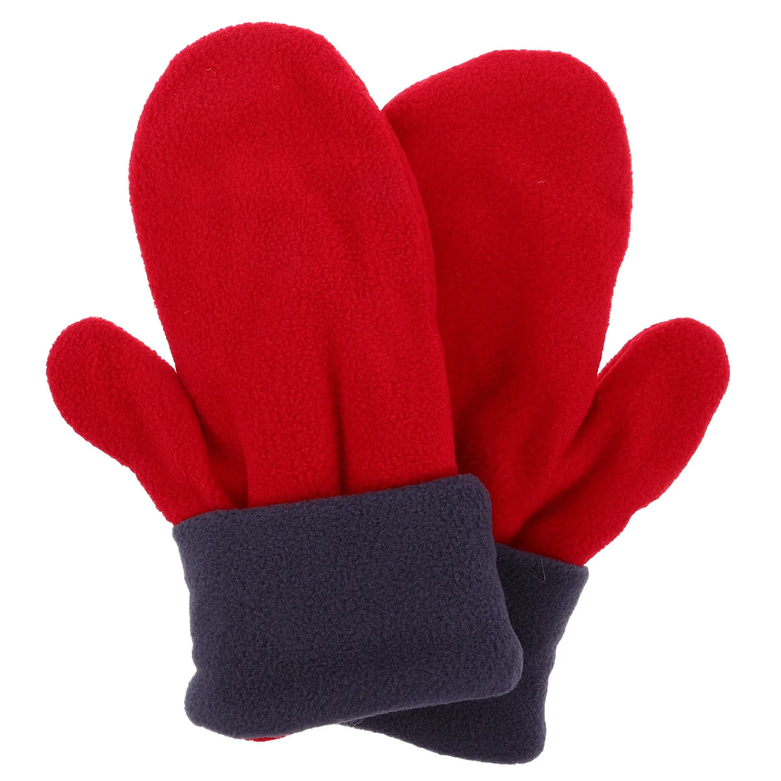

Gloves Christmas Knitted Mittens Adult Couple Cute for Women Winter Fleece