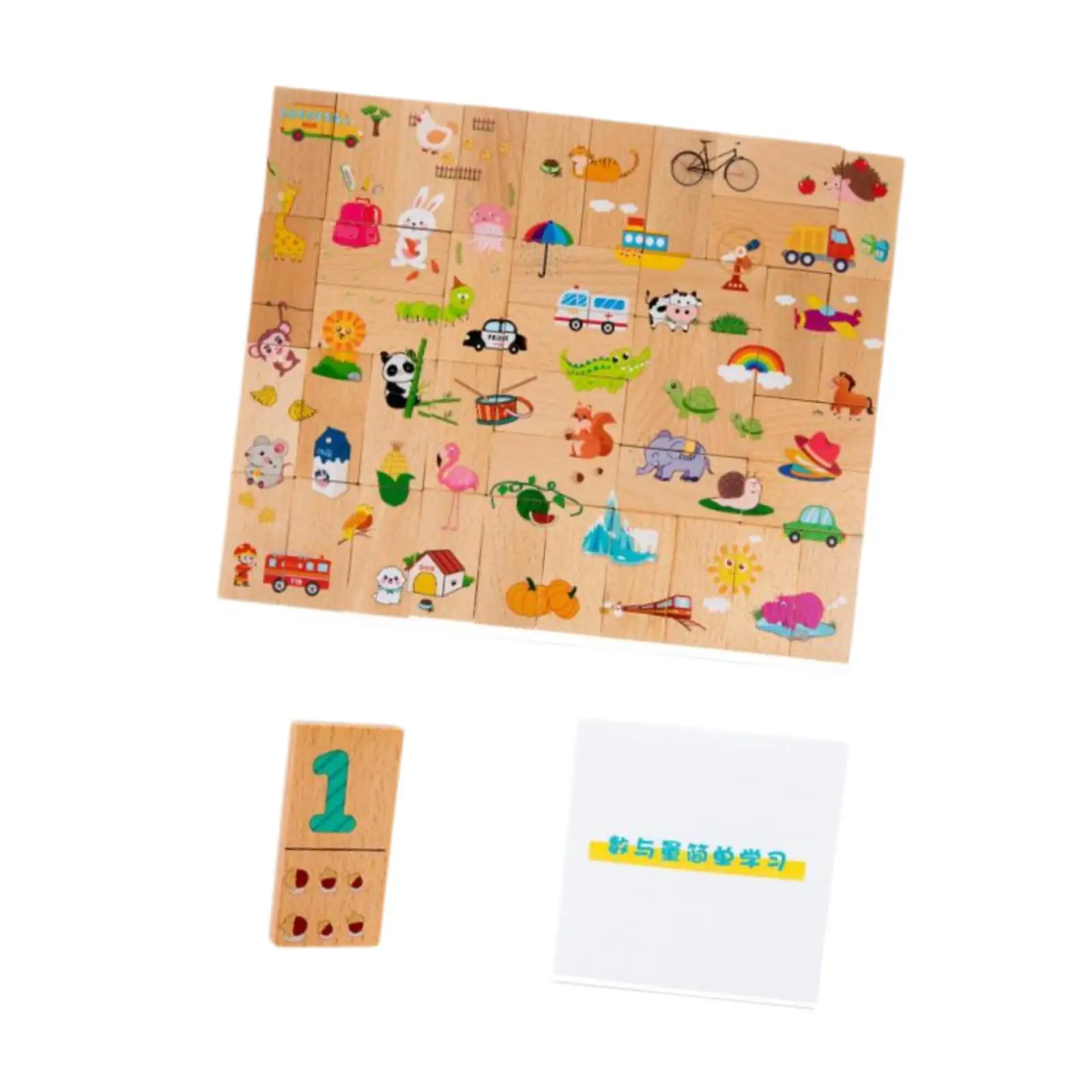 Mathe-Zahlen-Puzzles, Puzzlespiel, Holzpuzzles für Kleinkinder, Kinder, Geschenk