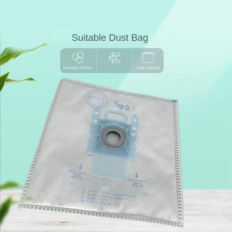 Type G Dust Bags Fit For  Type G Series SIEMENS BSGL3126GB BSG6 BSG7 GL30 Pro Vacuum Cleaner Garbage Bags